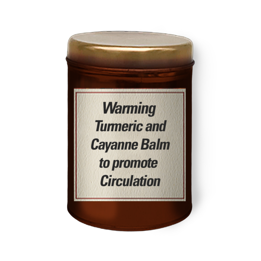 Warming Turmeric and Cayanne Balm