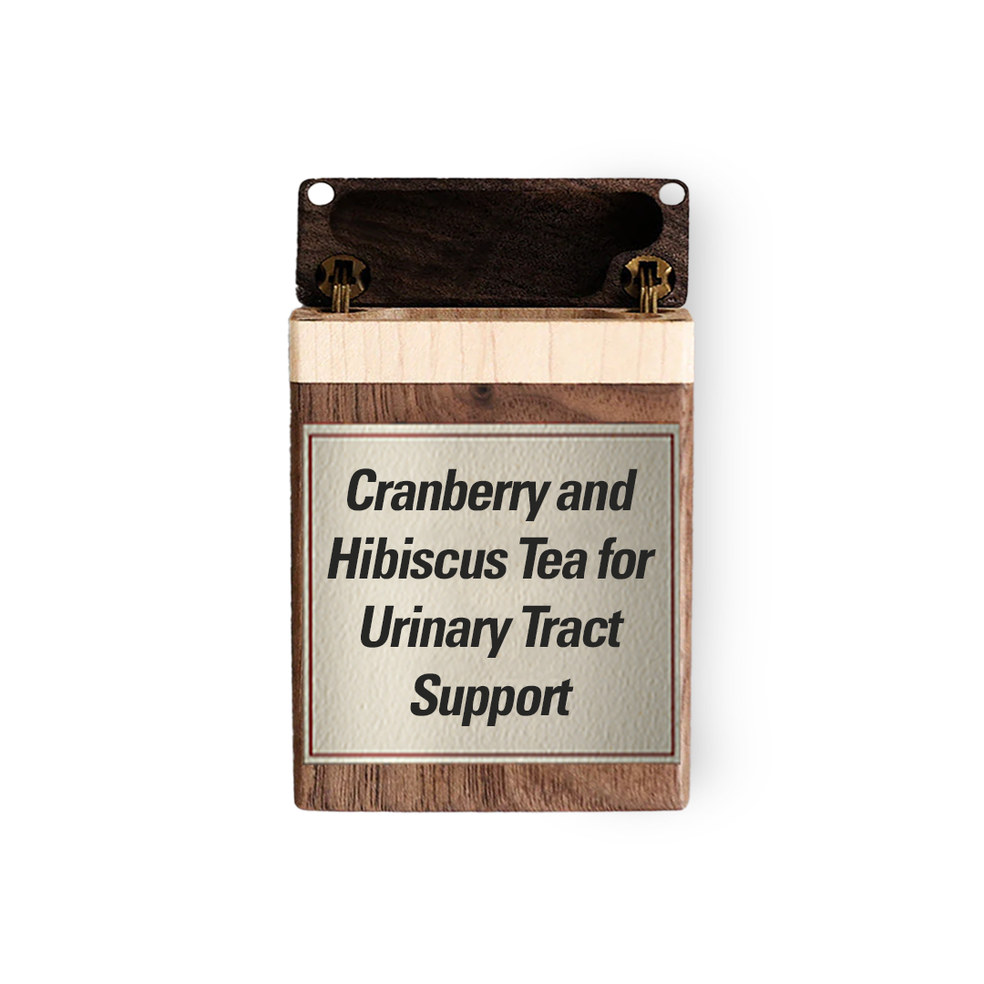 Cranberry and Hibiscus Tea for Urinary Tract Support