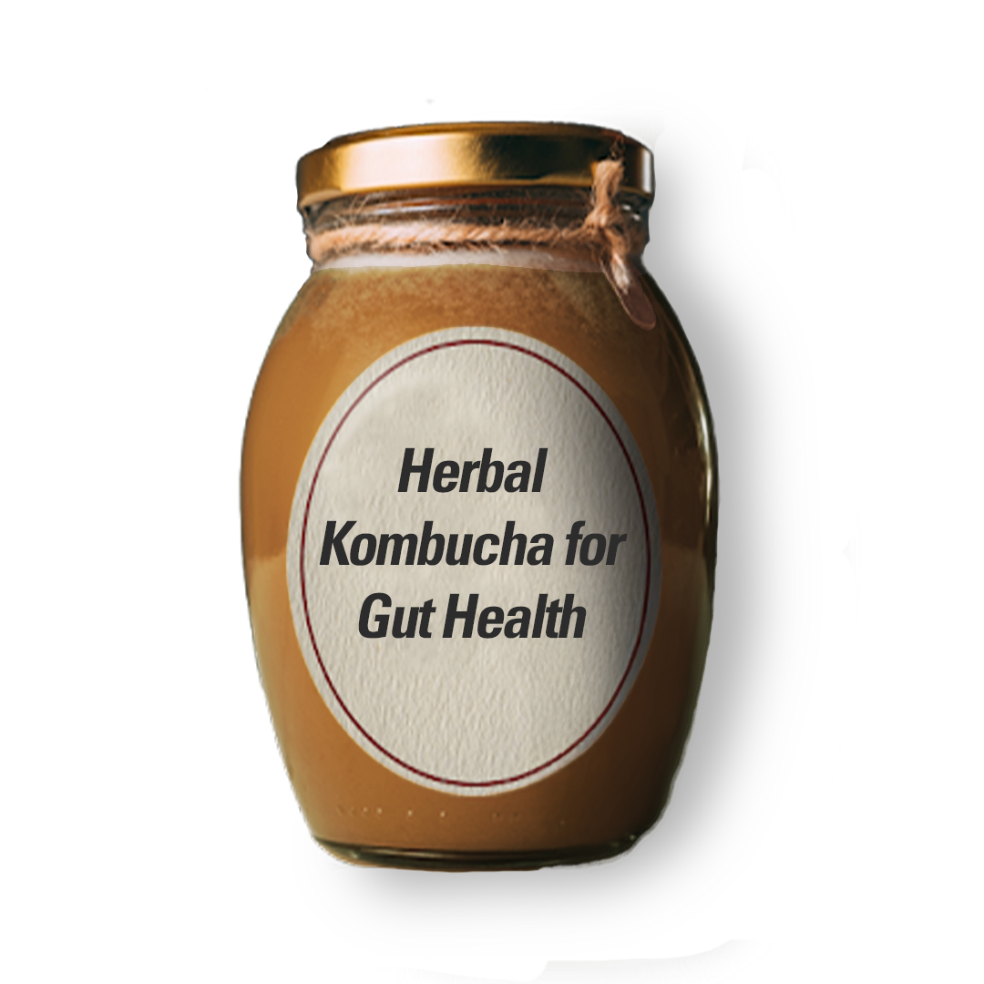 Herbal Kombucha for Gut Health