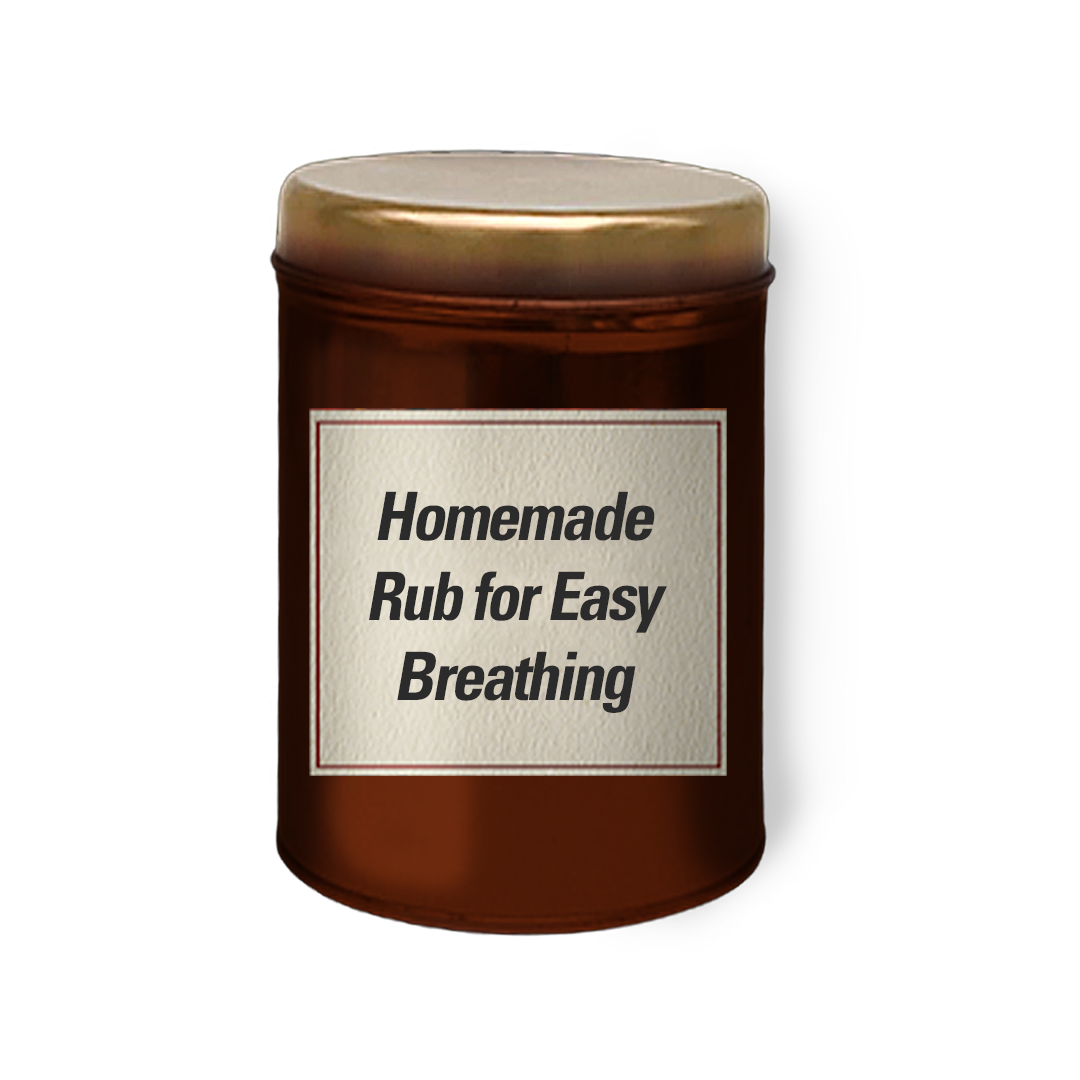 Homemade Rub for Easy Breathing