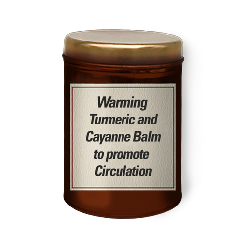 Warming Turmeric and Cayanne Balm