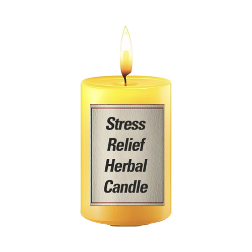 Stress Relief Herbal Candle