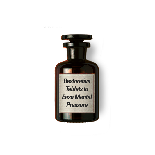 Restorative Tablets to Ease Mental Pressure