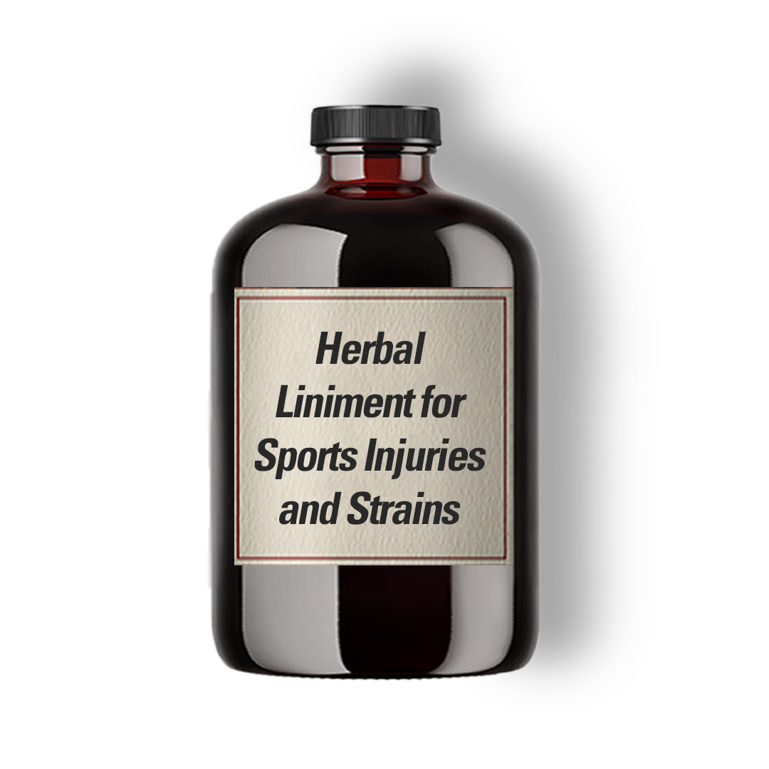 Herbal Liniment for Sports Injuries and Strains
