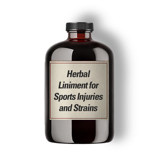 Herbal Liniment for Sports Injuries and Strains