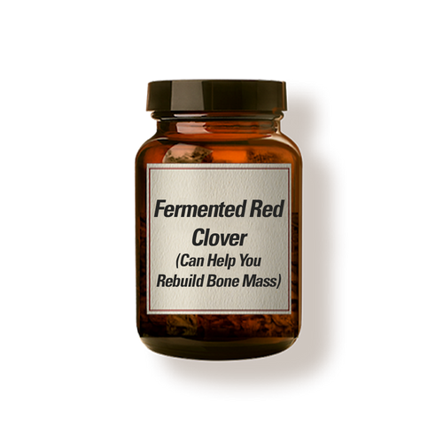 Fermented Red Clover (Can Help You Rebuild Bone Mass)