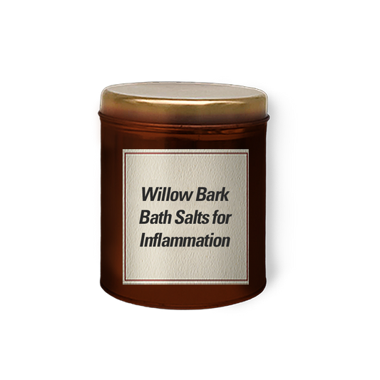 Willow Bark Bath Salts for Inflammation