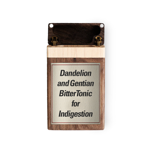 Dandelion and Gentian Bitter Tonic for Indigestion
