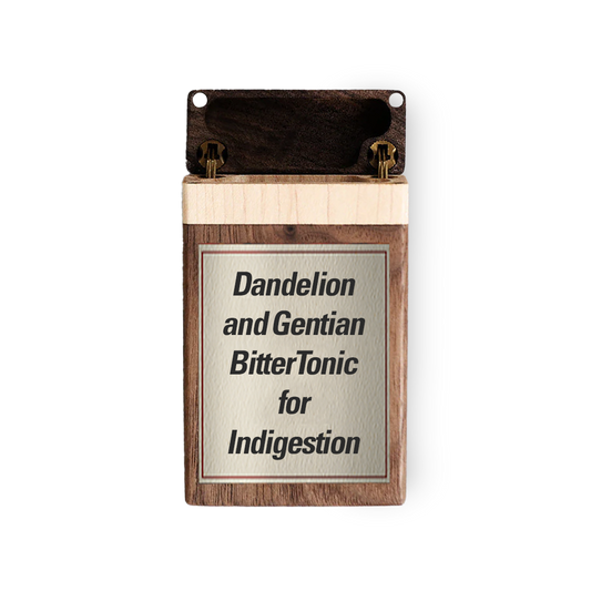 Dandelion and Gentian Bitter Tonic for Indigestion