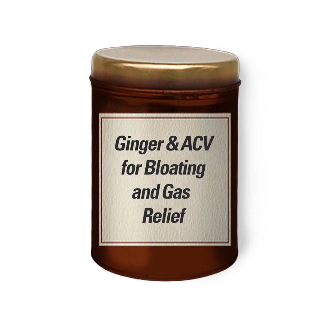 Ginger & ACV for Bloating and Gas Relief