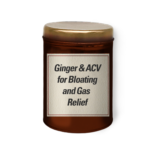 Ginger & ACV for Bloating and Gas Relief