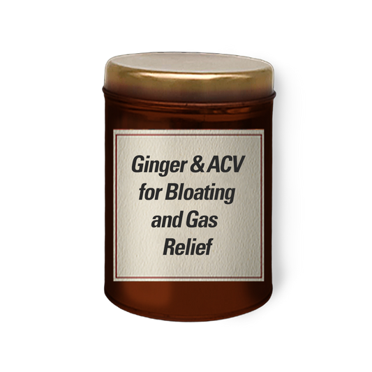 Ginger & ACV for Bloating and Gas Relief