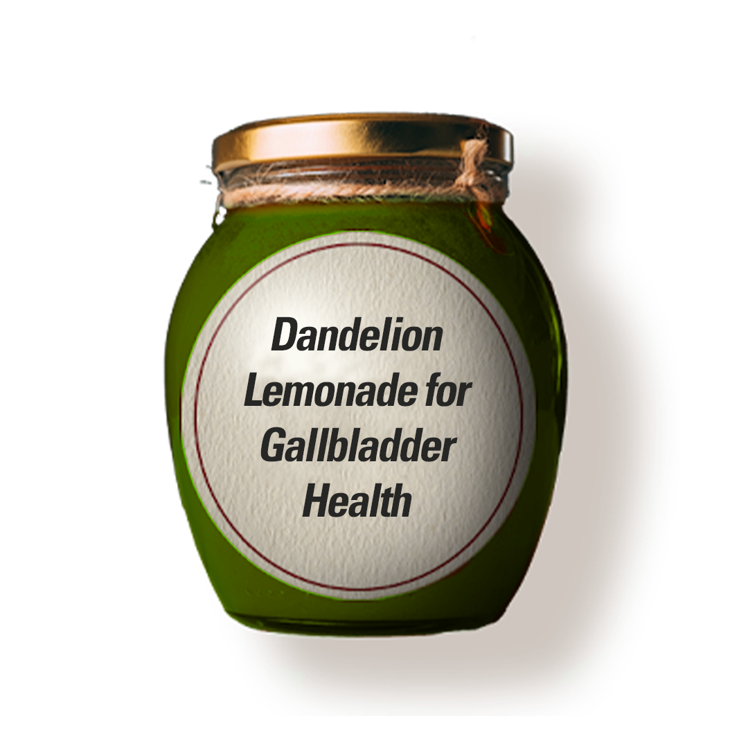 Dandelion Lemonade for Gallbladder Health