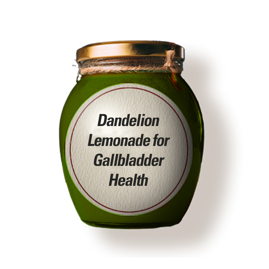Dandelion Lemonade for Gallbladder Health
