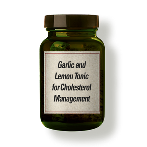 Garlic and Lemon Tonic for Cholesterol Management