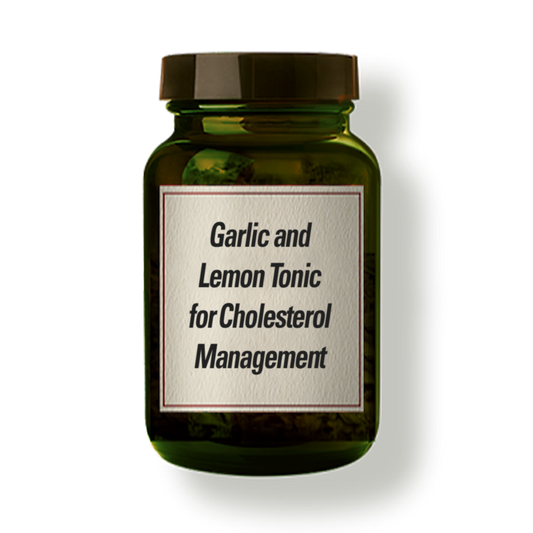 Garlic and Lemon Tonic for Cholesterol Management