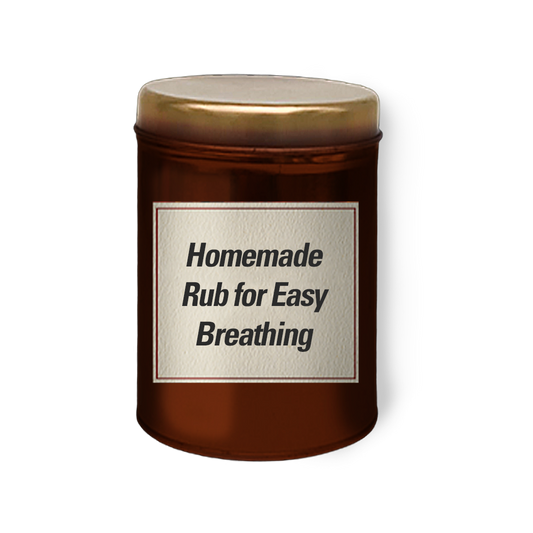 Homemade Rub for Easy Breathing