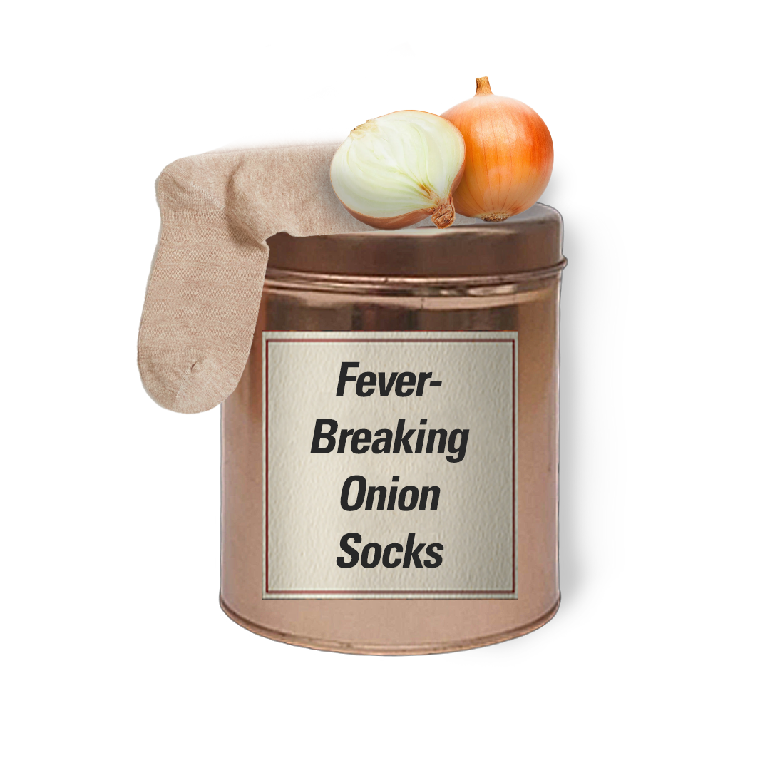 Fever-Breaking Onion Socks