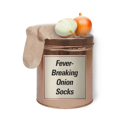 Fever-Breaking Onion Socks